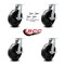 Service Caster 10 Inch Heavy Duty Phenolic Wheel Caster Set with Brakes and Swivel Locks, 4PK SCC-KP92S1030-PHR-SLB-BSL-4 - alternate 3